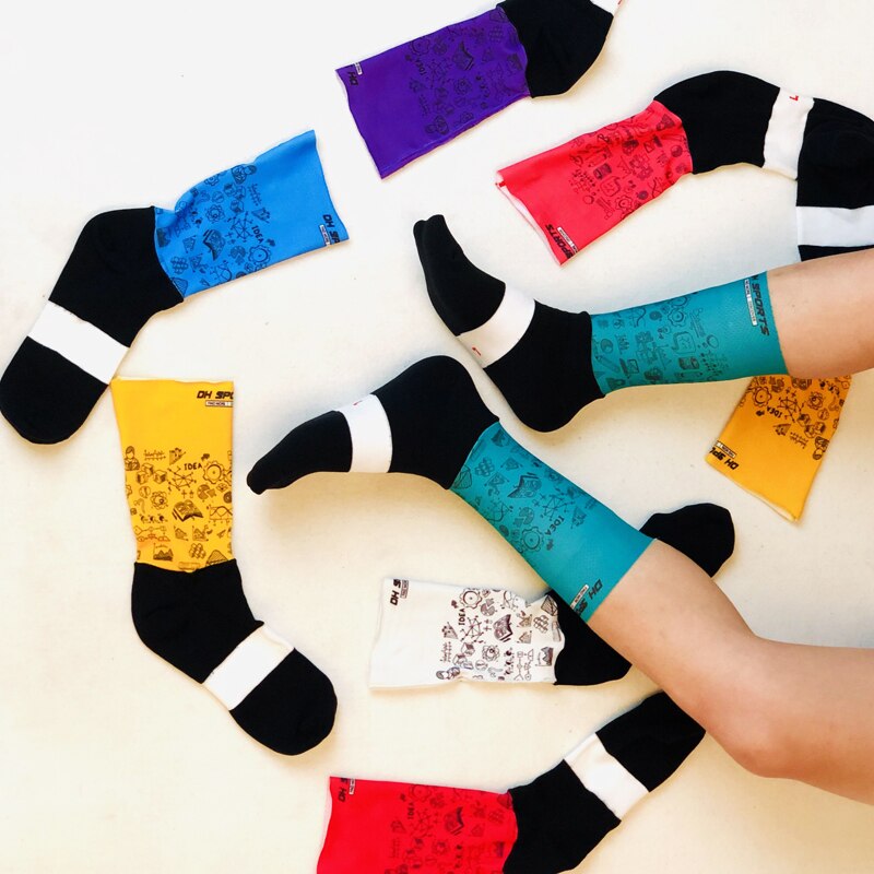 Brand Sport Pro Cycling Socks Comfortable Road Bicycle Socks Mountain Bike Socks Calcetines Ciclismo