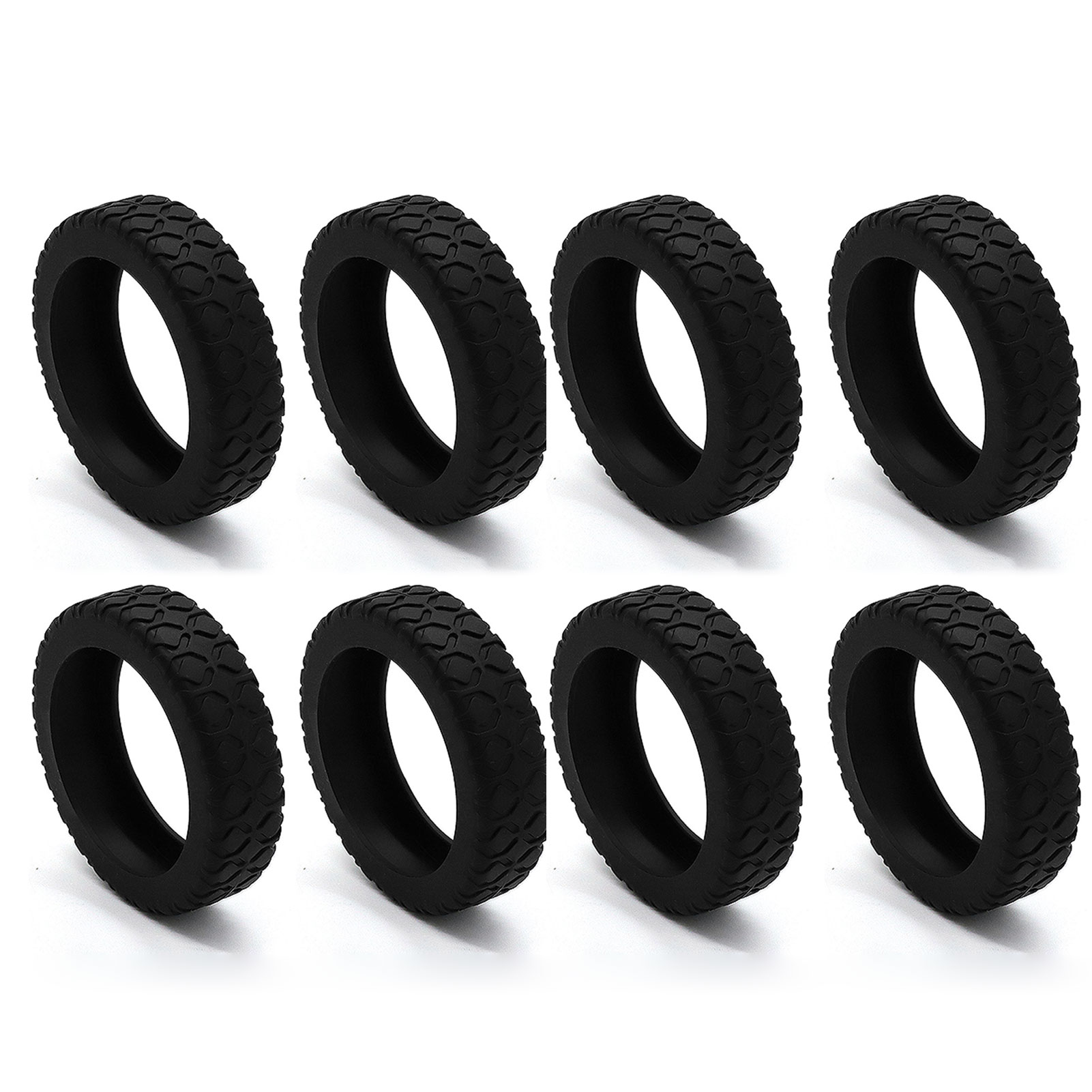 Luggage Compartment Wheel Protection Cover Wear Resistant Silicone Protection Cover For Suitcase/Office Chair Caster