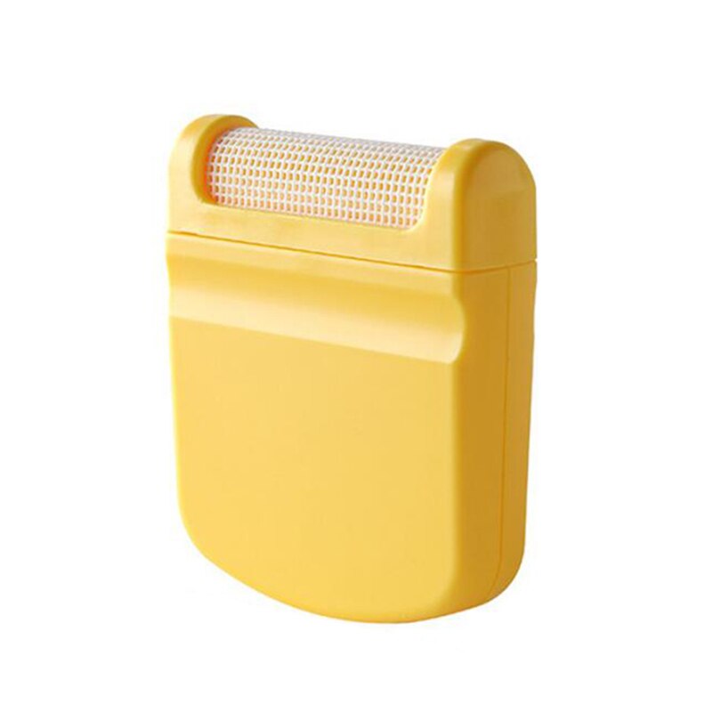 Mini Lint Remover Hair Ball Trimmer Fuzz Pellet Cut Machine Portable Epilator Sweater Clothes Shaver Laundry Cleaning Tools: Single head yellow