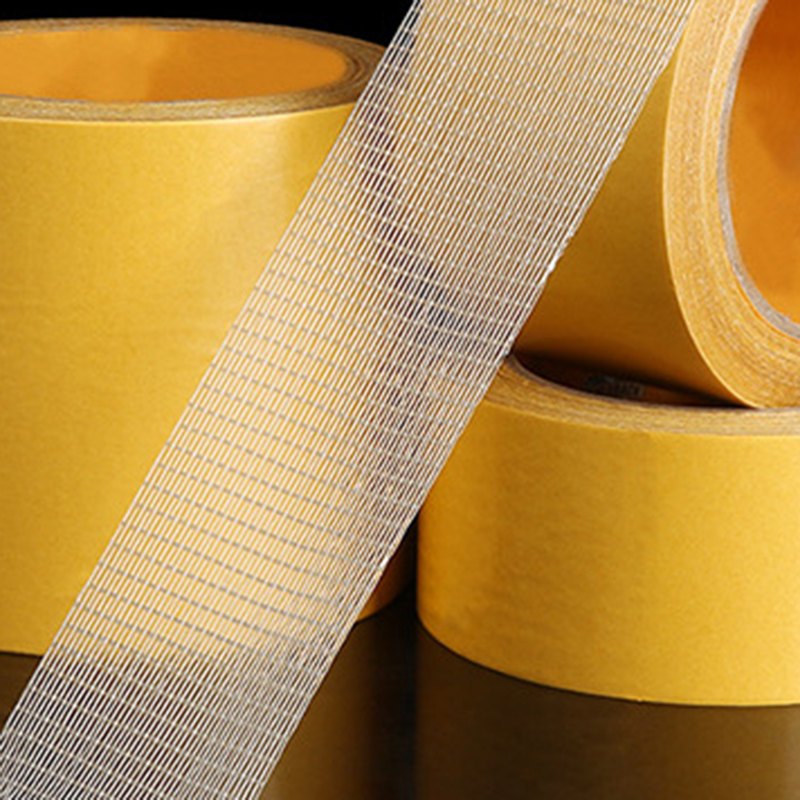 10M Sterke Fixatie Van Dubbelzijdige Doek Basis Tape Doorschijnend Mesh Waterdicht Super Traceless Hoge Viscositeit Tapijt Lijm