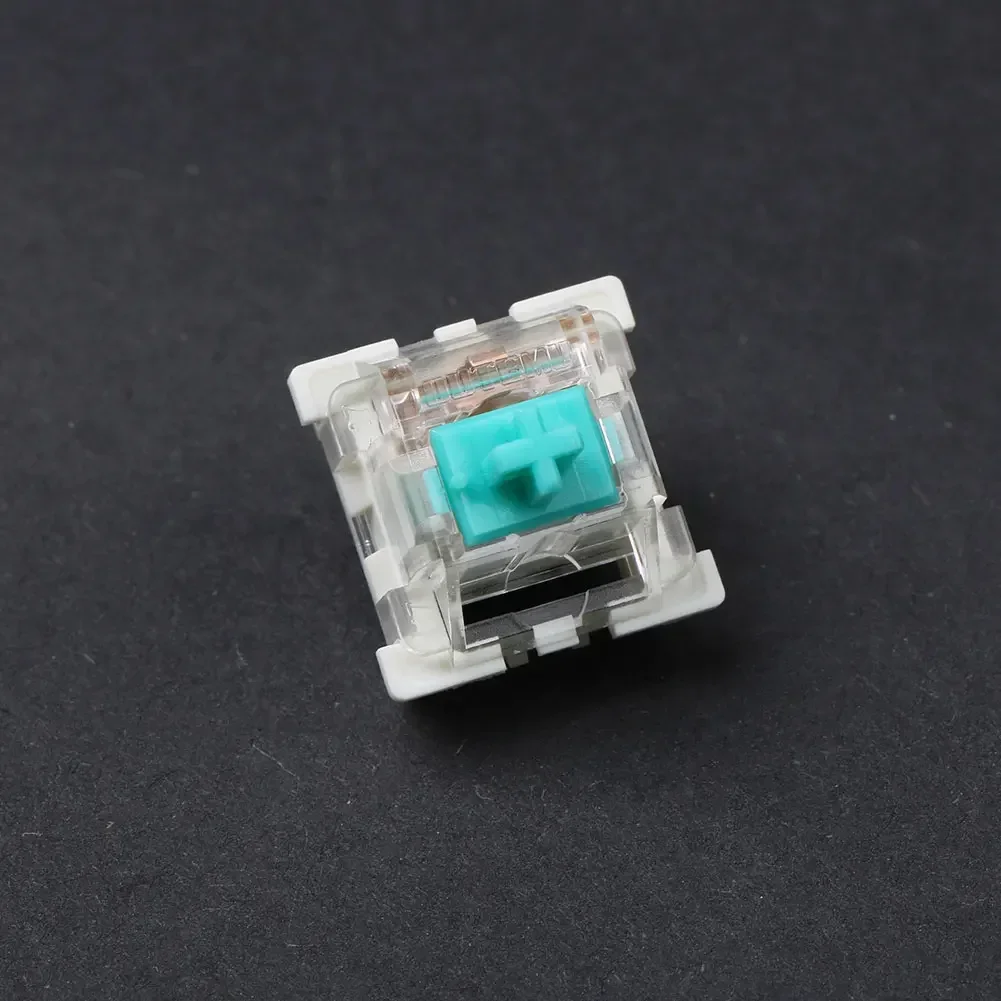 Outemu Stille/Clicky Schakelaars Mechanische Toetsenbordschakelaar 3pin Smeermiddel Rgb Gaming Mx Schakelaars Lineaire Tactiele Multicolor Transparant: AMBER