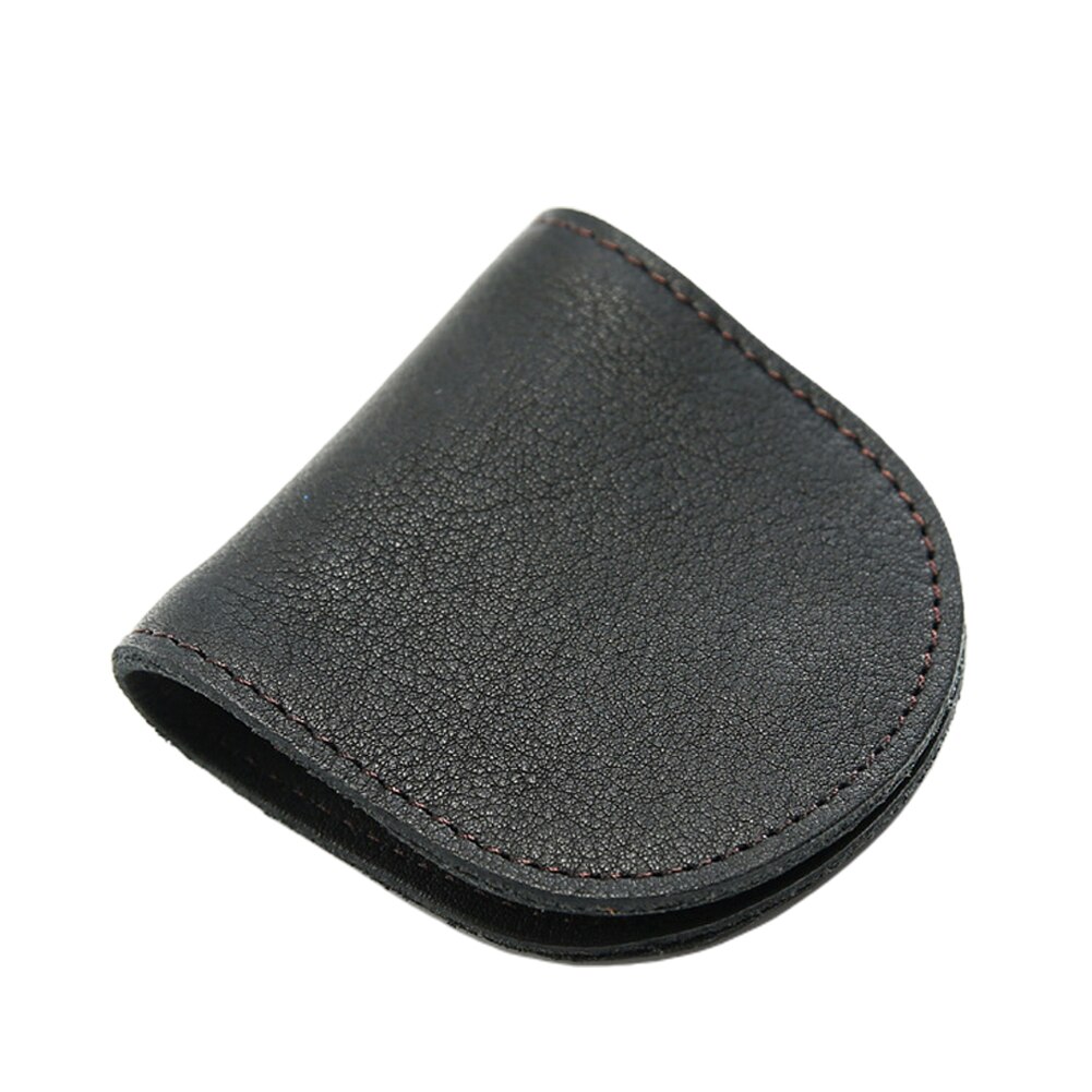 Men Women Wallet Vintage Hasp Storage Case Coin Purse Artificial Leather Travel Mini Portable Short Lightweight Solid Soft