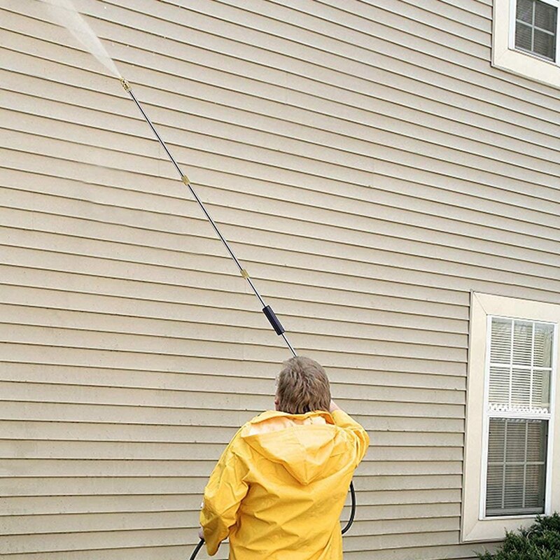 Pressure Washer Extension Wand System,75 Inch Replacement Lance, 1/4 Inch Quick Connect,Including Angled Rod and Coupler