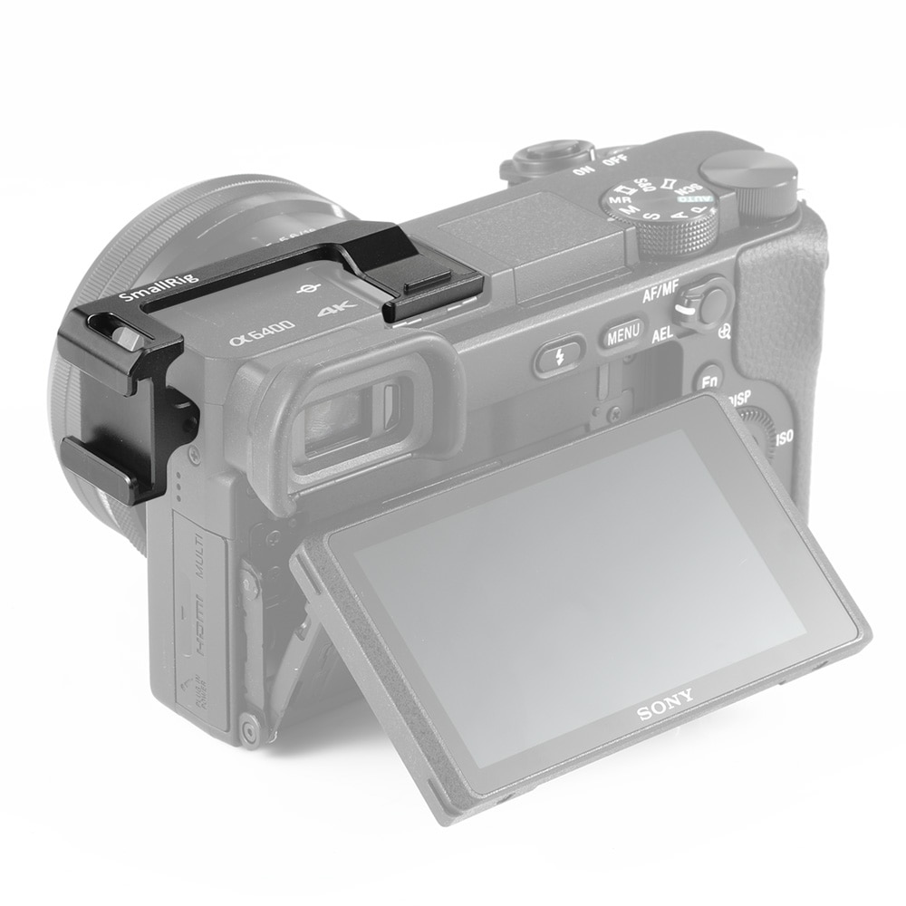 SmallRig Camera A6400 Cold Shoe Adapter (Left Side) for Sony A6000/A6100/A6300/A6400/A6500 Camera for Microphone Attach BUC2342