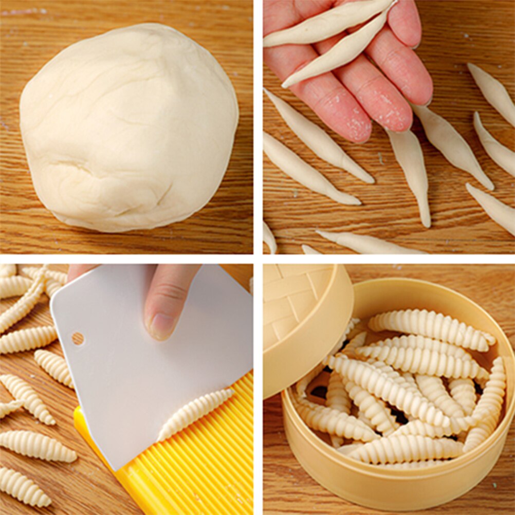 Plastic Gnocchi Boards Tool For Making Macaroni Pasta And Gnocchi Maker Cutter Rolling Pin Manual Kitchen Tool #20
