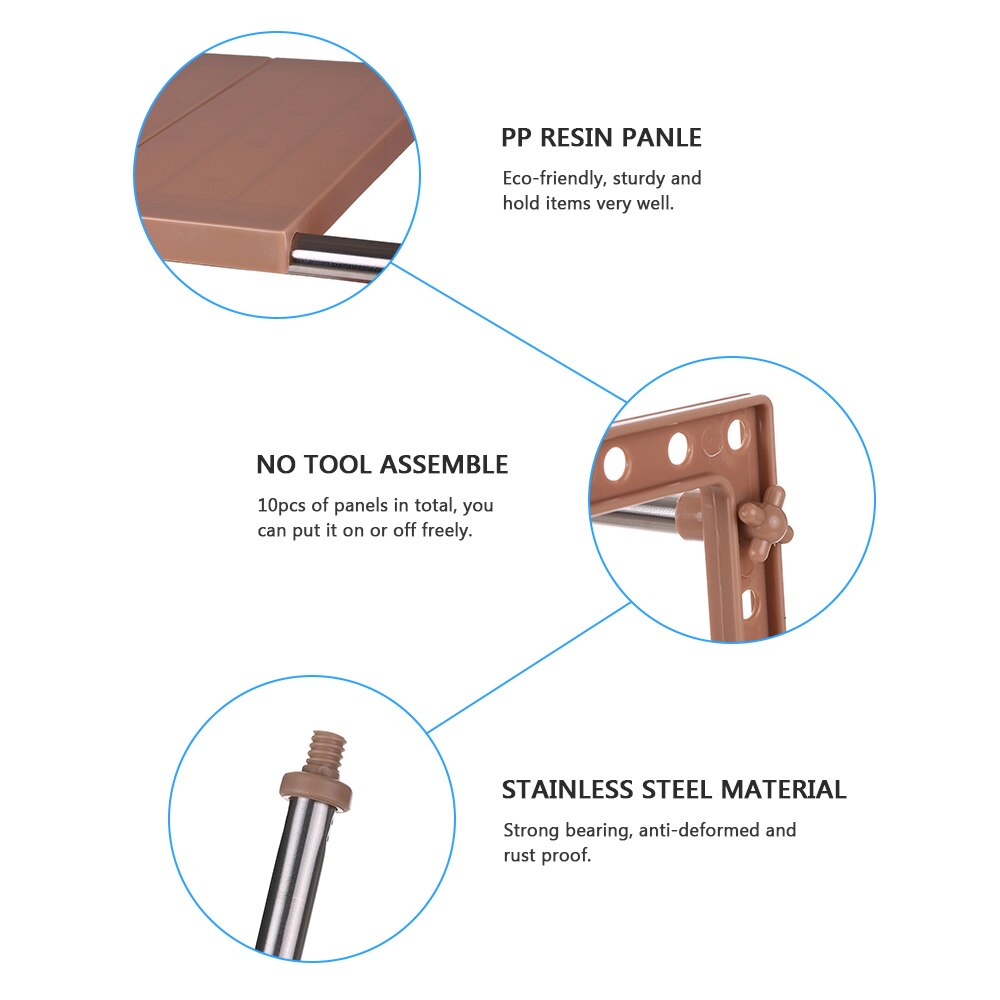 2-Tier Under Sink Storage Rack Expandable Shelf Storage Organizer Adjustable Stainless Steel For Kitchen Office Bathroom Storage