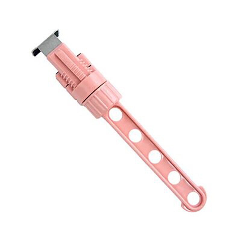 Window Frame Hanger Clothesline Pole Clothes Hanger Rental Housing Dormitory Travel Artifact Drying Hanger Rod: PINK