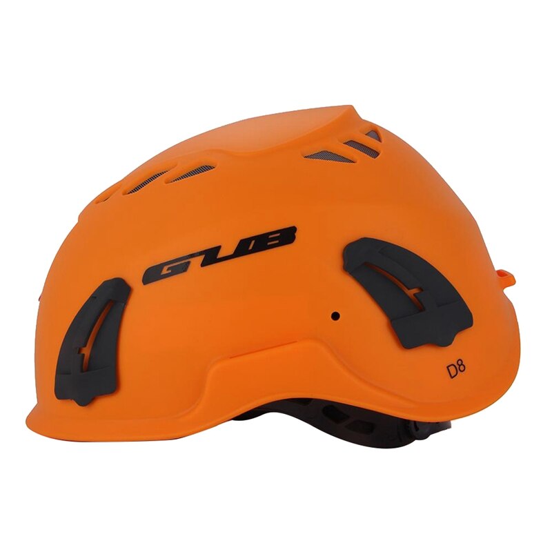 GUB Multi-Funktionale Klettern Helm MTB Fahrrad Helm für draussen Klettern Radfahren Bergsteigen: Orange