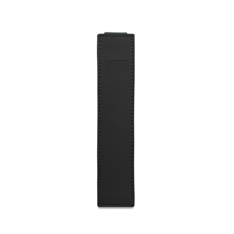 Porte-stylo à bande élastique réglable en cuir, poudres de stylo pour licence, porte-stylo pour ordinateur portable, porte-stylo pour ordinateur portable, 1,2 pièces: Bleu