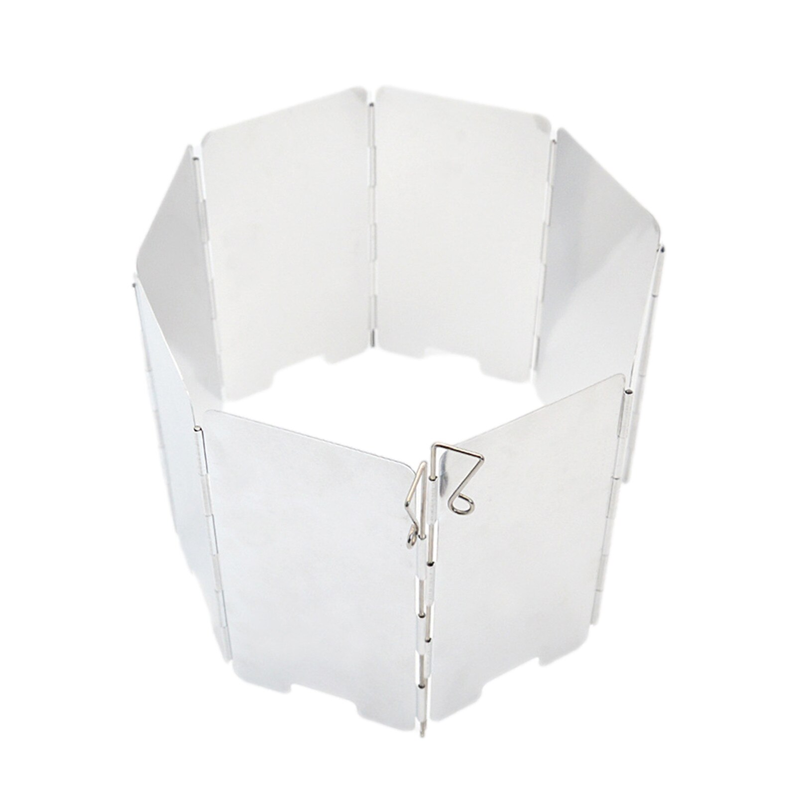 Outdoor Stove Wind Shield Gas Burner Windshield 7/8/9/10/12Plates Gas Stove Windshield Windproof Screen Camping Stove Windscreen: 7 Plates
