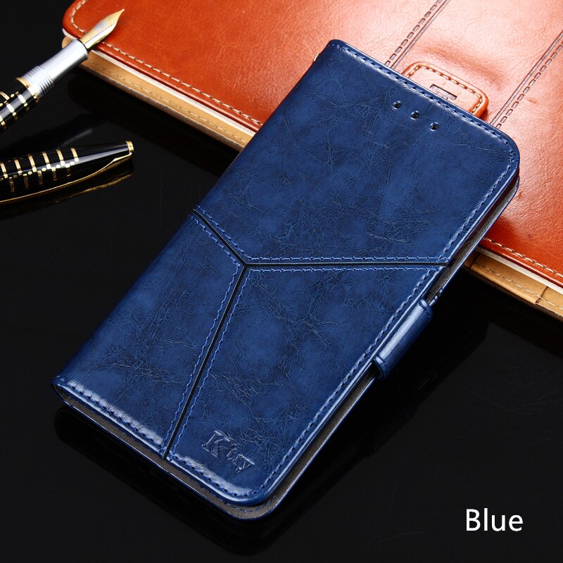 Für Huawei Honor 8 Profi fallen Luxus kippen Leder Brieftasche Buch Stand Abdeckung fallen für Huawei Ehre V9 Telefon fallen karte Schlüssel: Blau