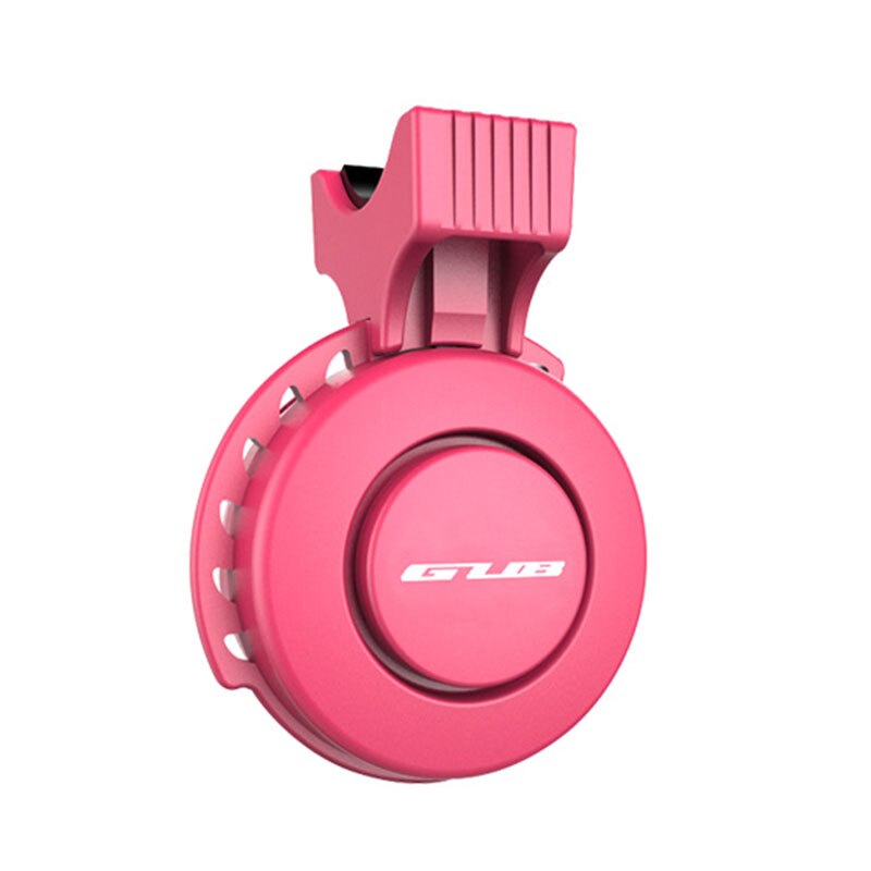 Fietsbel met usb-oplaadfunctie, 120db stuurbellen, 3 modusgeluiden, veilige waterdichte bellen,  h7jp: Roze