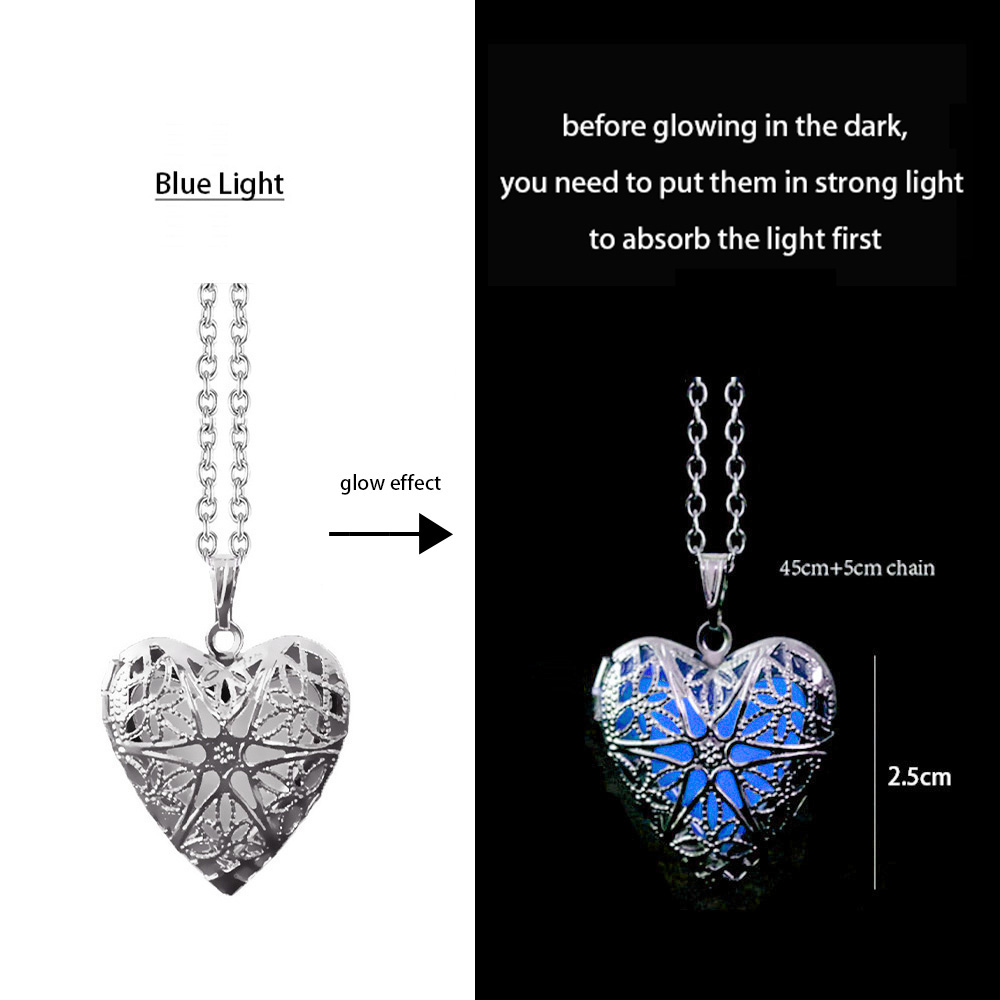 Luminous Dragon Necklace Glowing Night Fluorescence Antique Vintage Glow In The Dark for Men Women Party Halloween Day Club