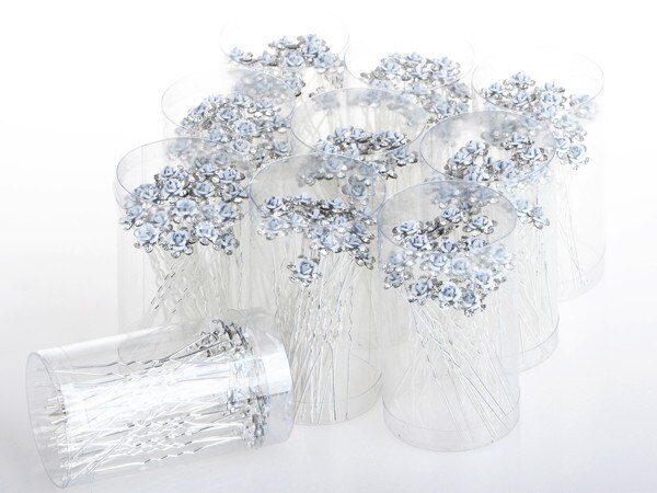 20/40 pièces de mariage mariée épingle à cheveux cristal fausse perle fleur brillant épingles à cheveux pinces à cheveux femmes bijoux Lots: JH03005 20pcs