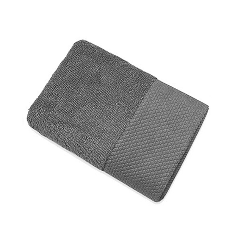 Luxury Bathroom Towel Platinum Satin Towels Bathroom Beauty Skin Management Water Absorption Hotel Towel Soft 100% cotton 35x75c: Grace gray