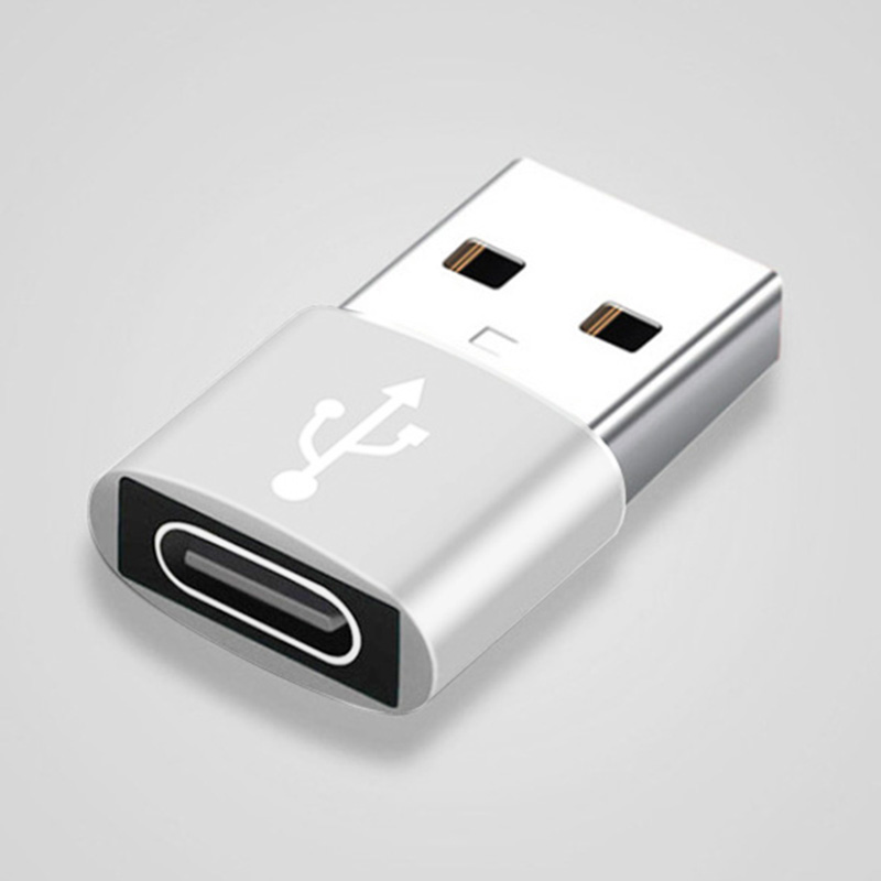 USB Typ C Adapter USB 3,0 Typ A Stecker auf USB 3,1 Typ C Weibliche Konverter USB C Lade Daten transfer Adapter für iPhone 12 Pro: green