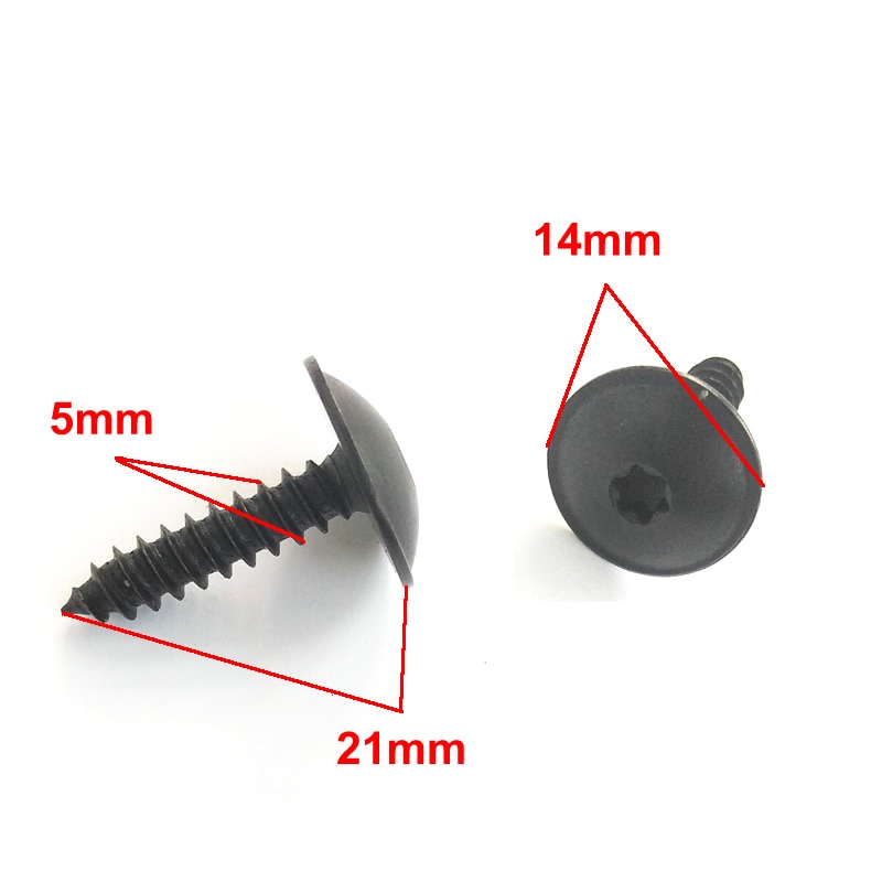 Vis de garde-boue pour voiture, 20 pièces, pour VW Golf 6 Bora Magotan POLO