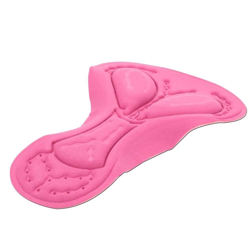 Almohadillas de esponja duraderas sillín de bicicleta al aire libre pantalones de Gel de sílice almohadilla accesorios de bicicleta piezas policromáticas