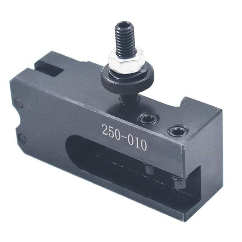 CNC Tool Post Holder 250-010 Quick Change Knurling Turning & Facing Lathe Tool Post Holder