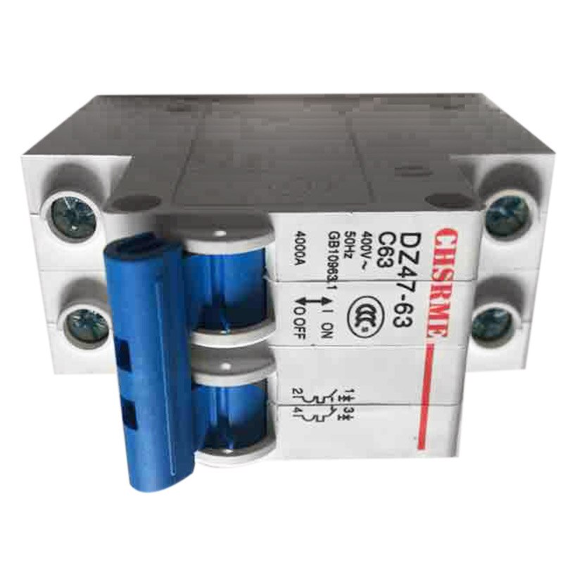 2P 63A DC250V MCB Solar Energy Photovoltaic (pv) Solar DC Circuit Breaker