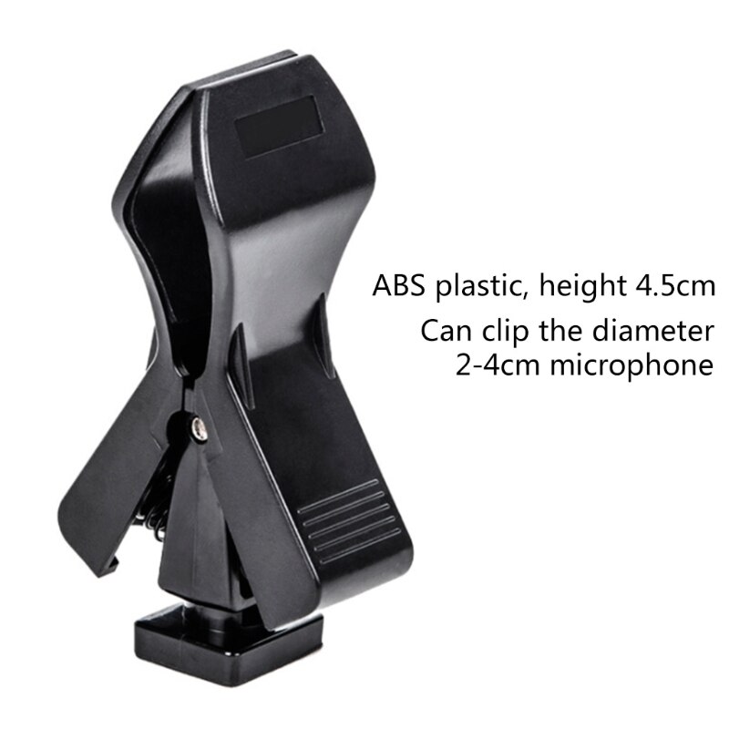 2022 Universal Microphone Butterfly Clip Mic Clip Holder for Mic Stand Diamond Grade