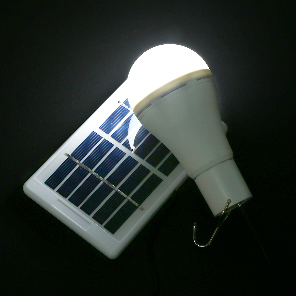 Led Solar Bulb Light Waterdichte Outdoor 5Mode Usb Opgeladen Opknoping Noodsituatie Zonlicht Aangedreven Lamp Draagbaar Krachtig Indoor Huis