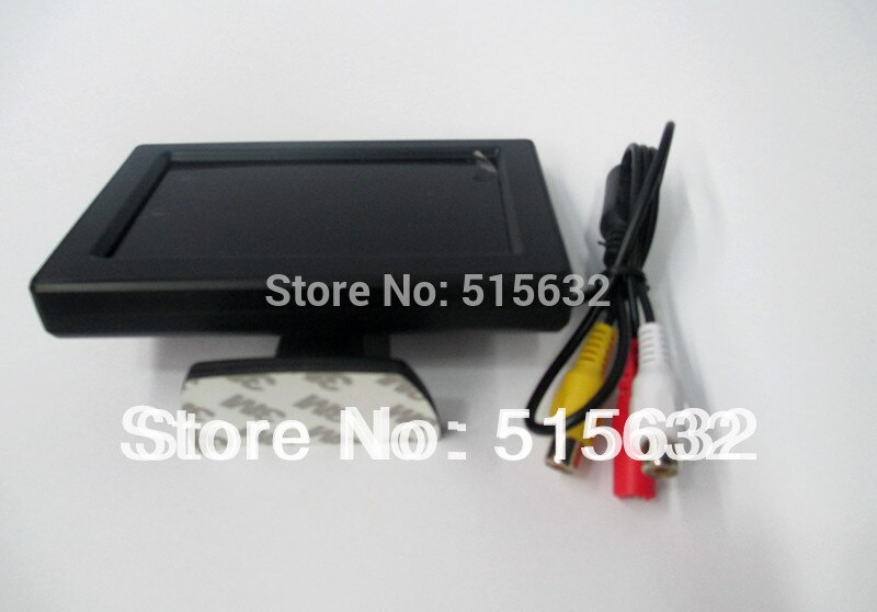 4.3 Inch Kleur LCD automobiel Video Auto Monitor Voor Auto Backup Camera Reserve Digitale Goede Gloednieuwe