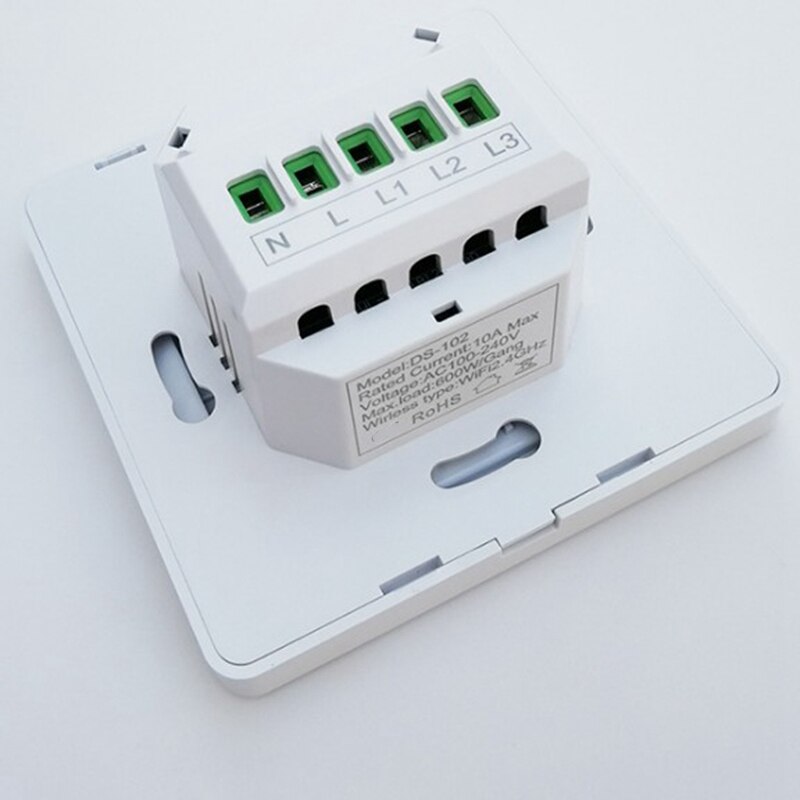 Wifi Remote Control Smart Switch Mobile Phone Voice Timing Button Smart Wall Wifi Switch