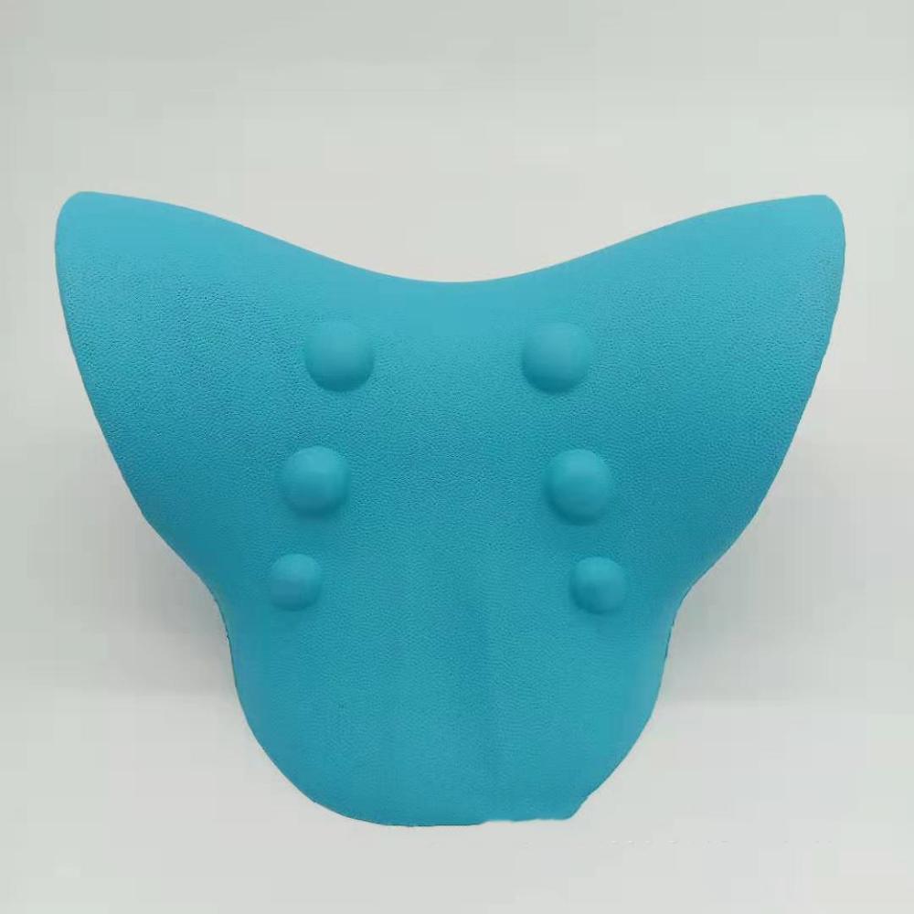 Aqumotic V-hals Kussen Schildpad Repair De Cervicale Wervelkolom Elasticiteit Comfortabele Foam Blauw Hoge Hals Ondersteuning Kussens Soft