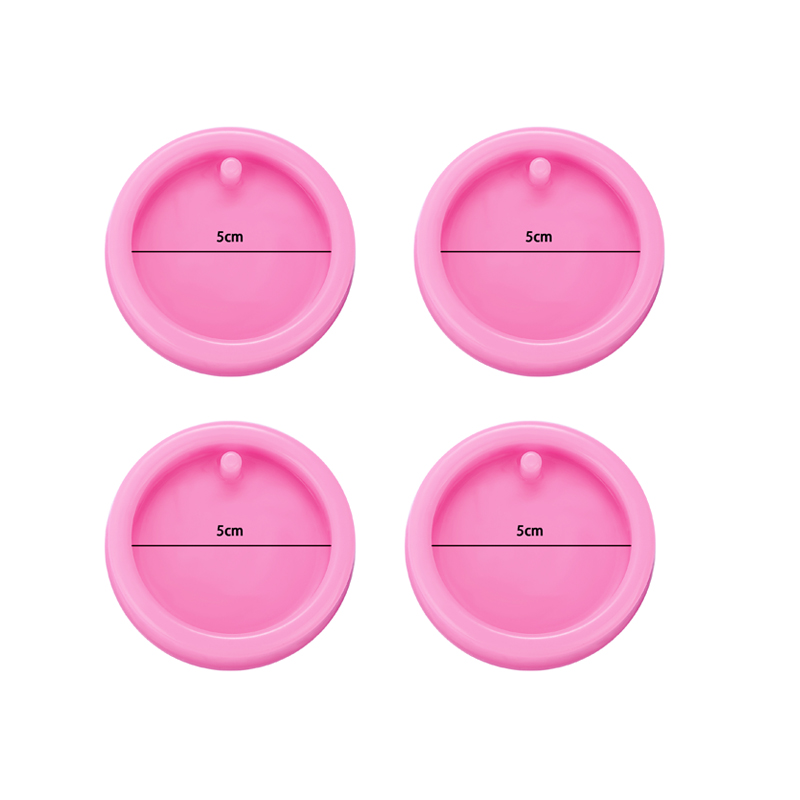 4/5Stck Weihnachten Ball Anhänger UV Epoxid Silikon bilden Blau/Rosa Schlüsselbund Harz Formen DIY Handwerk schmuck Dekorationen Gießen Werkzeuge