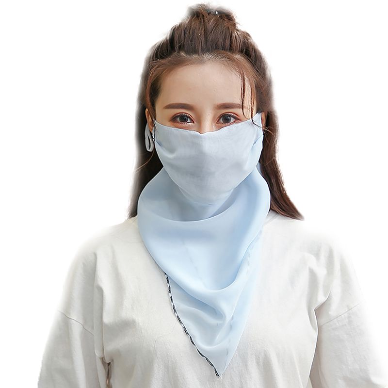 Outdoor Half Gezichtsmasker Dubbelzijdig Winddicht stofdicht Zonnescherm Hals Cover Protector Maskers Sjaal: A3