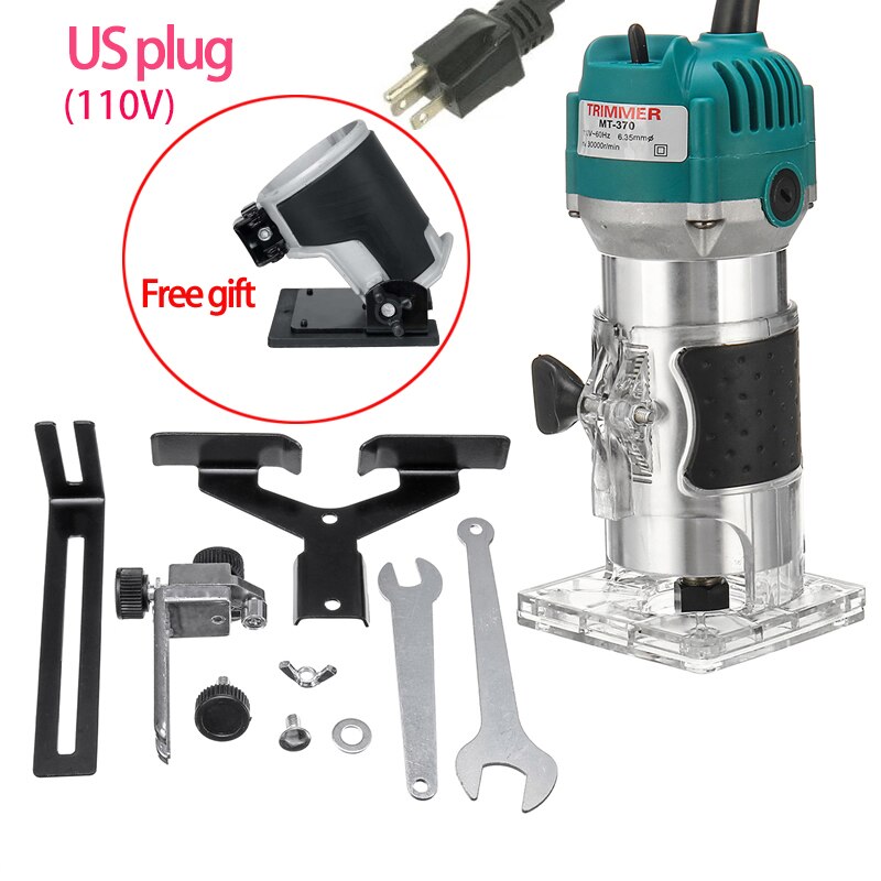 Holzbearbeitung Elektrische Trimmer für Fräsen Maschinen Stecher 220v Tragbare Fräsen Cutter holz holz Mechanische Arbeit Werkzeuge