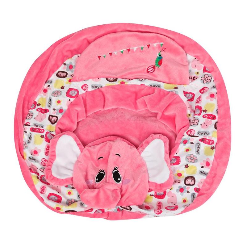 Funda de sofá para bebés, silla para aprender a sentarse, funda de silla de alimentación para niños, piel de sofá para infantes, nido, sin algodón: A