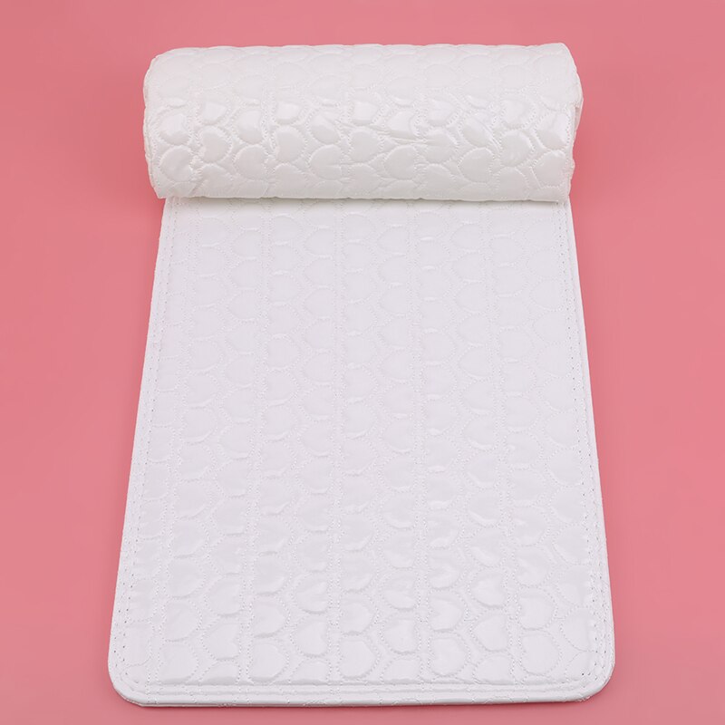 Professionele Hand Kussen Houder Soft Pu Leer Spons Arm Rest Nail Kussen Manicure Beauty Nail Mat Pad: White