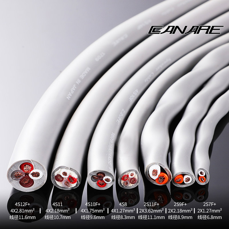 CANARE Speaker Cable 2S7F 2S9F 2S11F Super Supple 2 Core Audio Surround Oxygen Free Copper KTV stage Wire For Fixed Install
