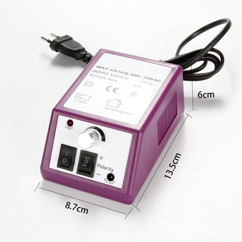 Perceuse à ongles électrique 20000, ensemble de mèches, Machine de manucure, Kit d'outils pour pédicure, lime à ongles électrique, Machine de polissage