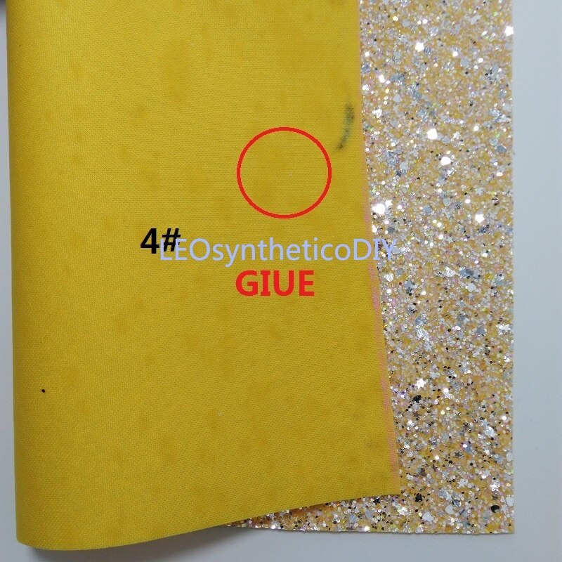 1pc 21 x 29cm dikke glitterleer met sterren en hartjes voor het maken van strikken accessoires leosyntheticodiy  t113