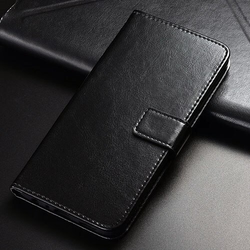 Wallet Cases for Lenovo K6 Power Lenovo K6 Note K6 Luxury Flip PU Case Cover Capa with Card Holder for Lenovo K6 Power Note K6: For Lenovo K6 Note / Retro Style-black