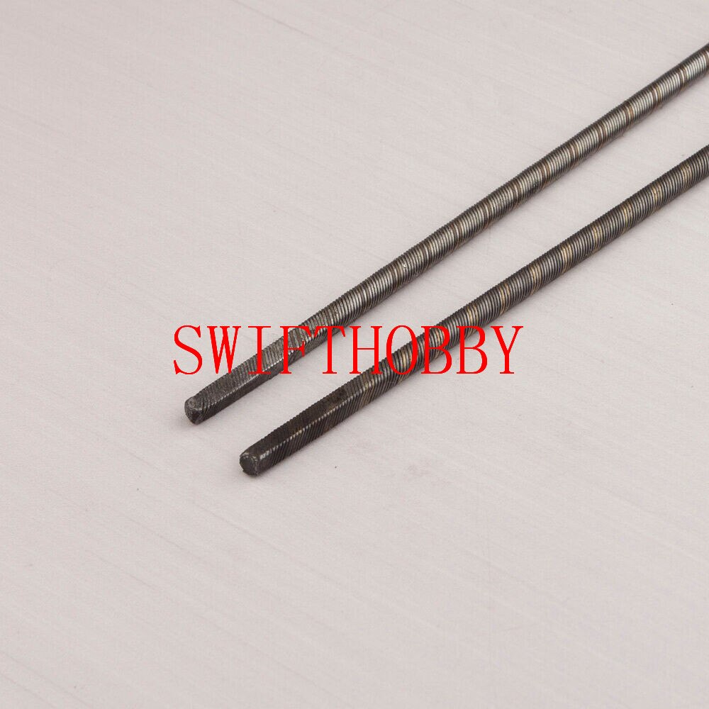 3/16 4.76mm Flex Cable Shaft 370mm W/ Square Ends for RC Boat