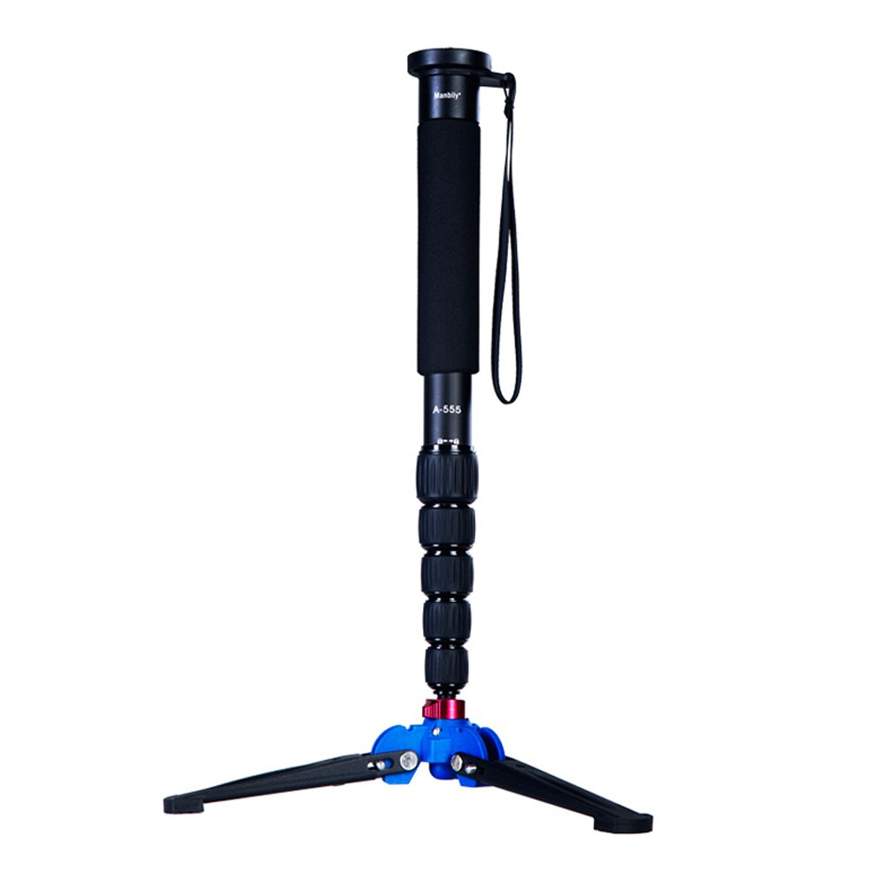 Cadiso Manbily A-555 160cm 63inch Aluminum Travel Monopod Mini Tripod Unipod Stick Ball head M2 Base for DSLR Camera