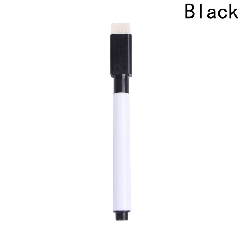 Colorful Black School Classroom Whiteboard Pen Dry White Board Markers Built Student Children's Drawing Pen Marker Pen: BK