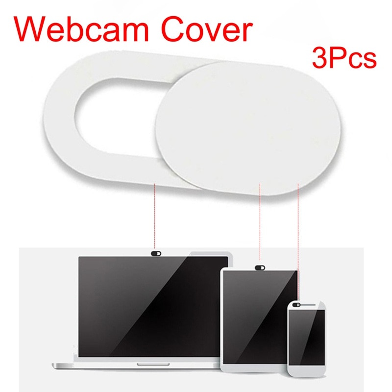 3pcs Plastic Camera Shield Stickers Notebook PC Tablet PC Mobile Anti-Hacker Peeping Protection Privacy Cover: Default Title