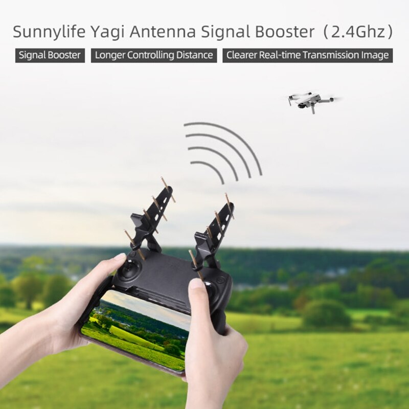 2.4 ghz yagi antenn controller signal booster range extender för dji