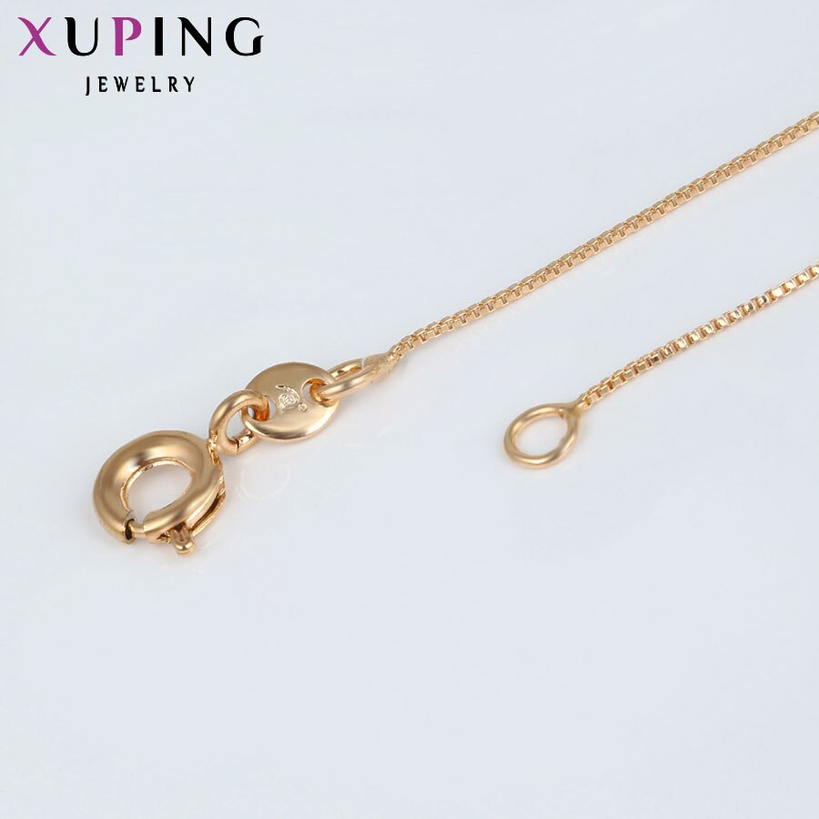 Xuping Necklace Big Long Necklace Gold Color Plated Necklace Women Chain Jewelry Top S11-42316