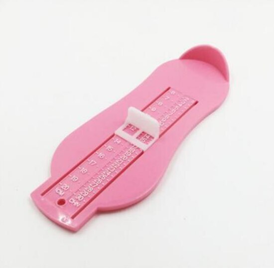 Voeten Meten Heerser Subscript Meten Kinderen Voeten Gauge Schoenen Lengte Groeiende Voet Fitting Ruler Tool Hoogte Meter Meten: Pink