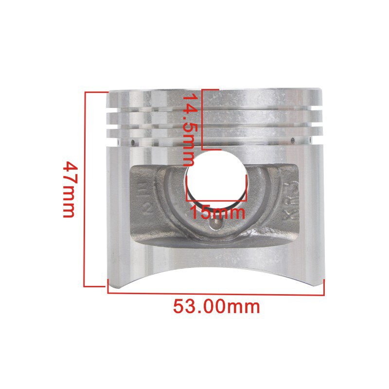 53mm 53.25mm 53.5mm 53.75mm 54mm Motorcycle Piston and Piston Ring Kit For Honda CA250 CM250 STD Oversize +0.25 +0.5 +0.75 +1.0