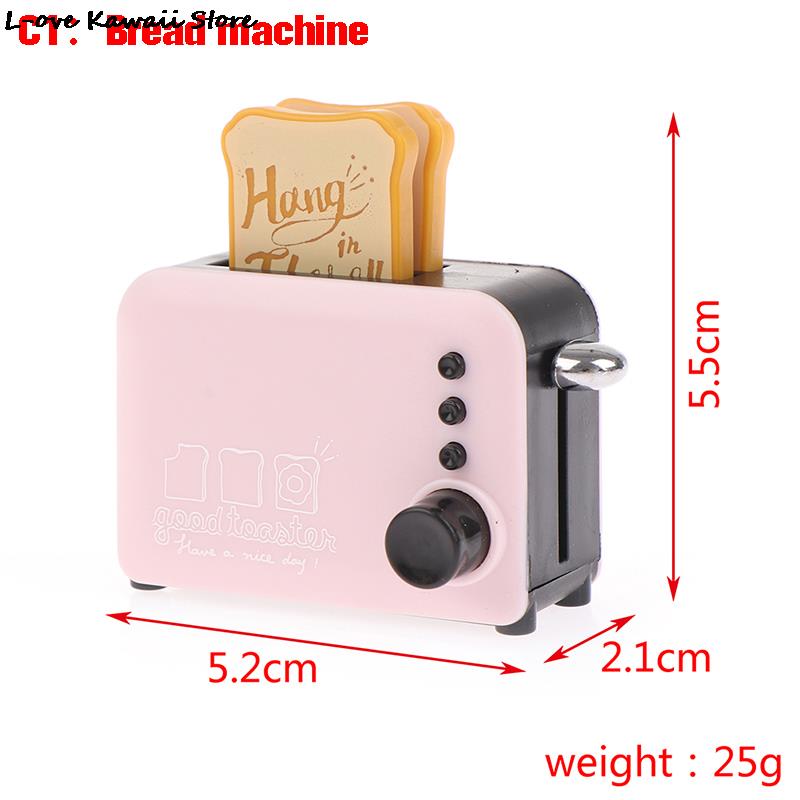 Juego de muebles para casa de muñecas en miniatura, Mini Kit de juguete, accesorios, TV, cocina, nevera para el hogar, juego de simulación para niños, estatuilla Diy: Multicolor