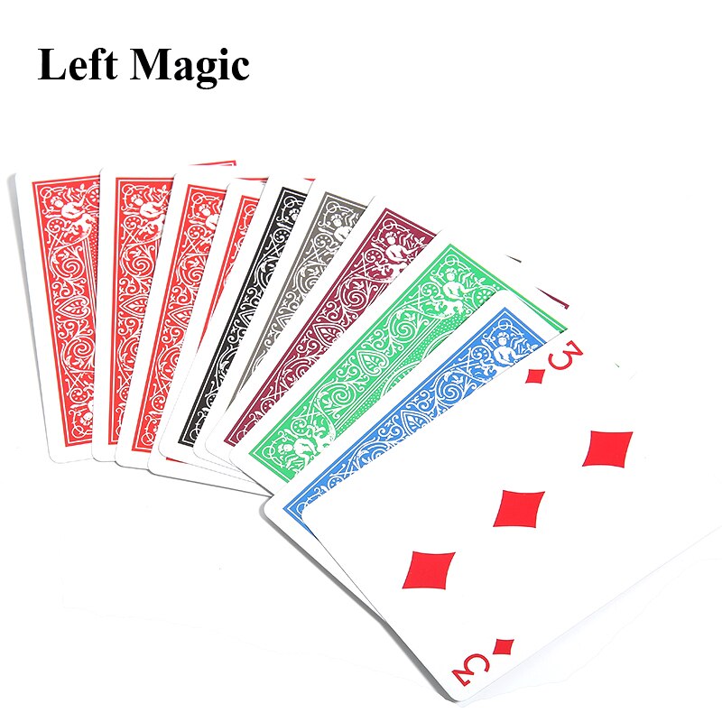 Andy Veranderingen Kleur Card Magic Props Magie Kaart Sets Goocheltruc Mentalisme Illusie Close Up Magic Speelgoed Te Doen