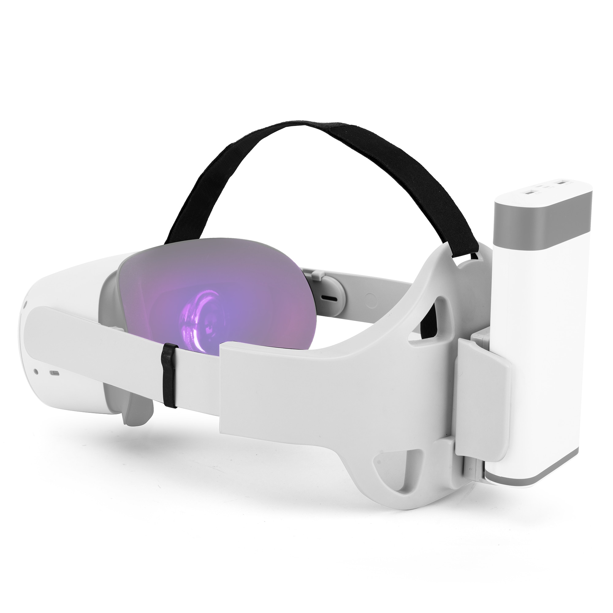 Oculus quest 2 elite head starp med tilbehør til batterifeste: Default Title