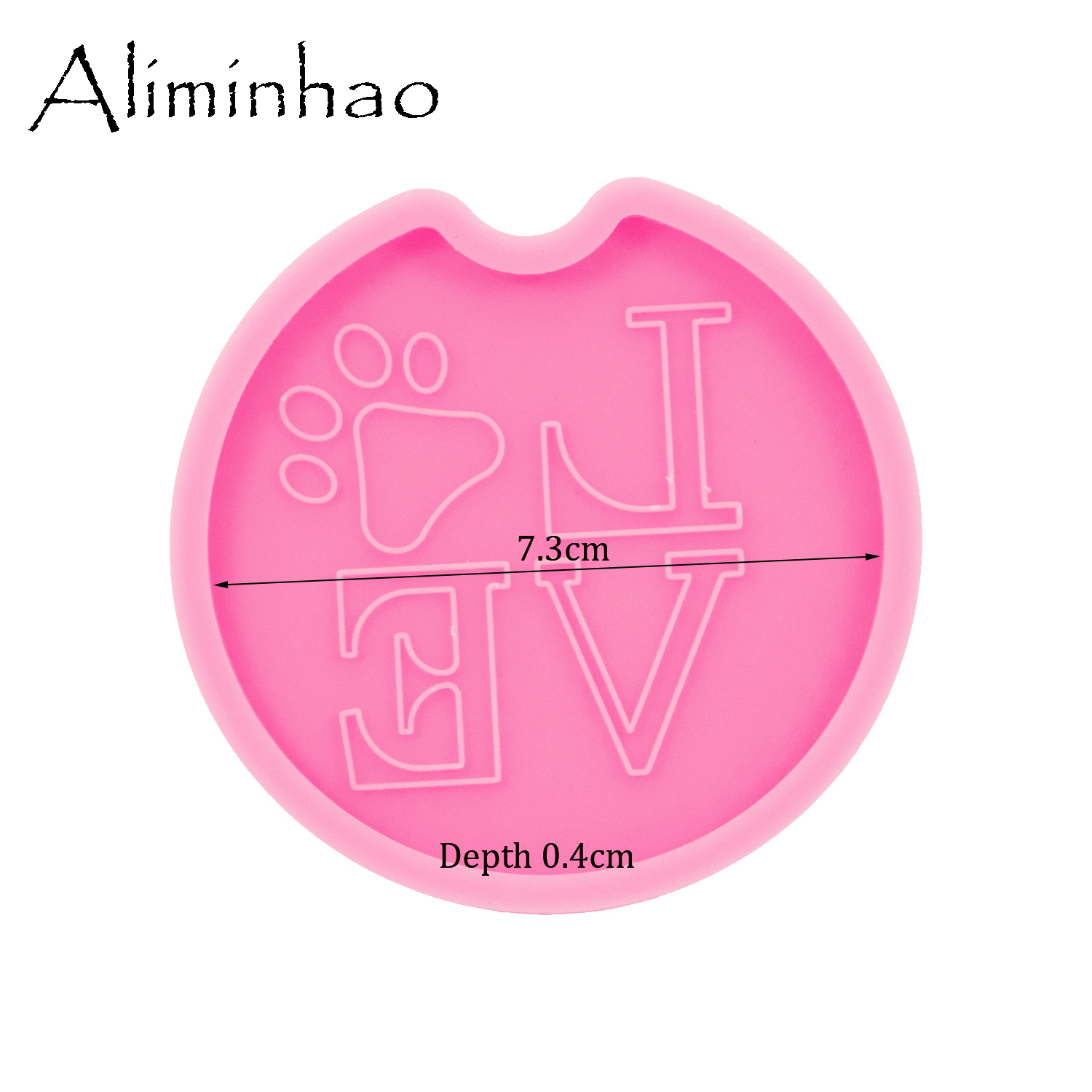 DY0674 2.5/2.8 In pot blad top/Cheetah bodem/Star Geode Auto Coaster Mold Agaat Hars Siliconen mallen DIY Epoxy Mold Crafting: MULTI